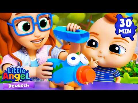 Das Bastellied ✂️ 🎨 Kinderlieder mit Klein Joni | Little Angel Deutsch