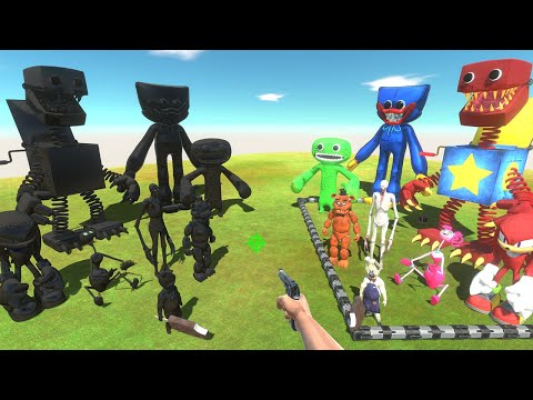 FPS Avatar Rescues Scary Mythical Creatures and Fights Shadow Itself -Animal Revolt Battle Simulator