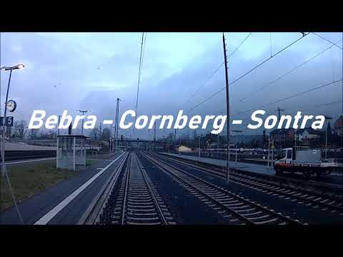 Führerstandsmitfahrt von Bebra nach Sontra über den Cornberg Cabview Hessen Lokführer Regionalbahn