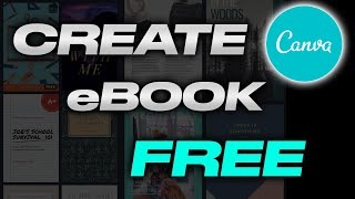 How To Create Free eBook Using Canva