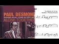 Alone Together - Paul Desmond Transcription