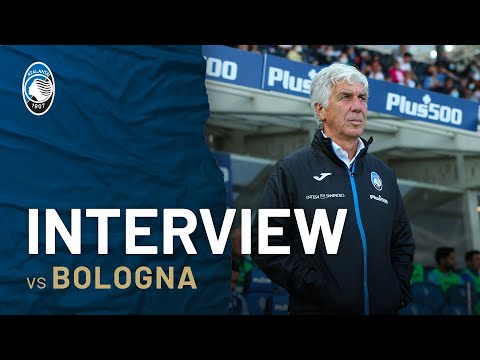 2ª SerieATIM | Atalanta-Bologna | Gian Piero Gasperini: "Prestazione di grande generosità" - ENG SUB