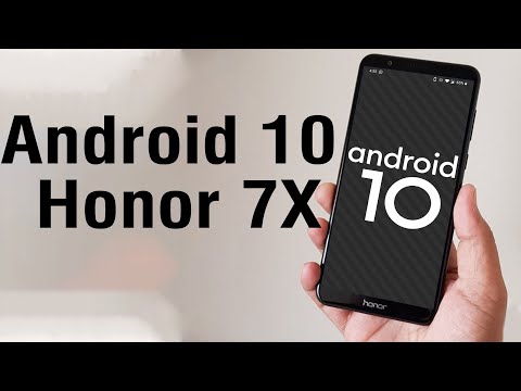 Install Android 10 on Honor 7X (AOSP GSI Treble ROM) - How to Guide!