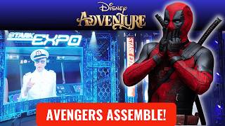 Deadpool CRASHES NEW Disney Adventure's Avengers SHOW! Disney Adventure Ship - Maiden Voyage Cruise