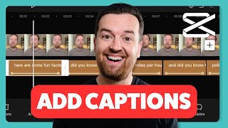 Add Auto Captions in CapCut (Talking Head Video in 2 Minutes)