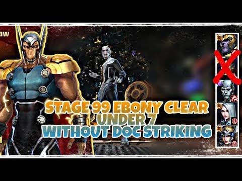 Beta ray bill clear wbu ebony maw stage 99 in 7 seconds - marvel future fight