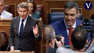 El cara a cara completo de Sánchez y Feijóo en el Congreso: "Ánimo, Alberto"