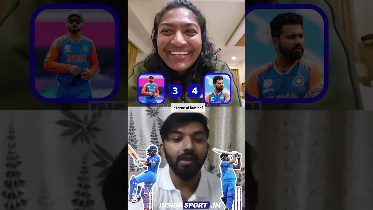 Virat Kohli or Rohit Sharma? Sajeevan Sajana makes her pick