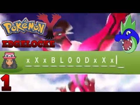 Pokemon Y: Mono-Type Nuzlocke (Dark): Ep. 1: OW, THE EDGE!