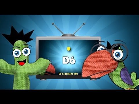 Tv da Turminha - As notas musicais ( episódio #2) clipe infantil