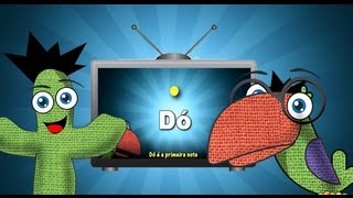 Tv da Turminha - As notas musicais ( episódio #2) clipe infantil