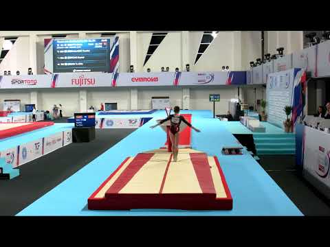 GADDI Caterina (ITA) - 2023 Artistic Junior Worlds - Qualifications Vault 1