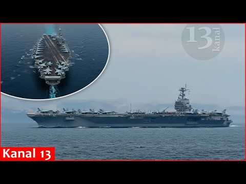 US aircraft carrier USS Gerald Ford entered the Strait of Gibraltar; clear signal to İran
