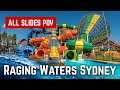 Raging Waters Sydney All Water Slides 2023 POV