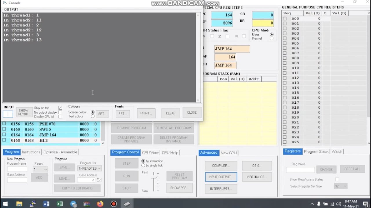 Understanding Process and Thread Simulation in Operating Systems with ...