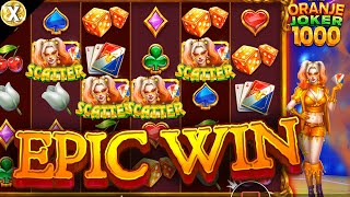 EPIC Big WIN New Online Slot 💥 Oranje Joker 1000 💥 Pragmatic Play (Casino Supplier)