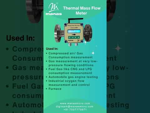 Applications of Thermal Mass Flow Meter