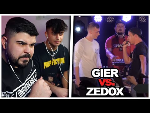 NEWCOMER FORDERT GIER RAUS!! 😱 GIER vs. ZEDOX - TopTier Takeover | Reaction