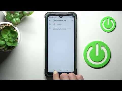 How to Change Default Browser in DOOGEE S86 Pro -  Select Default Browser