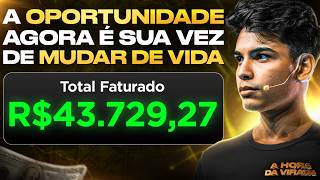 AULA 1: A NOVA OPORTUNIDADE QUE ESTÁ SURGINDO ENQUANTO TODOS ESTÃO DISTRAÍDOS (A Hora da Virada)