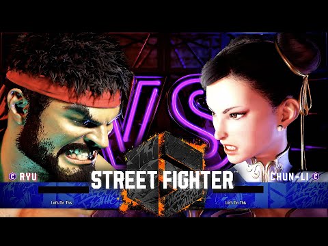Street Fighter 6 - Closed Beta Test 2 - Chun li vs Ryu