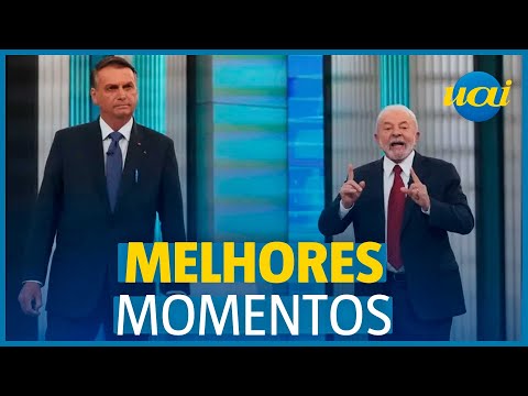 Debate da Globo: melhores momentos Lula e Bolsonaro