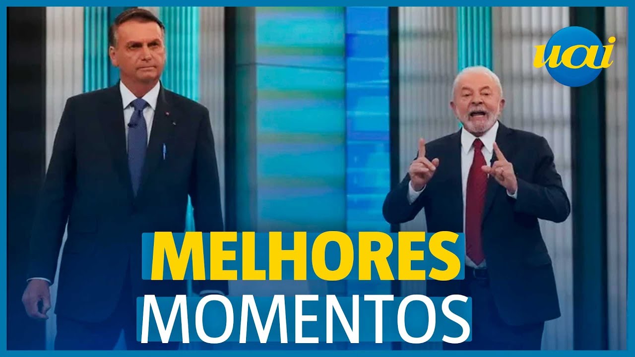 Debate da Globo: melhores momentos Lula e Bolsonaro