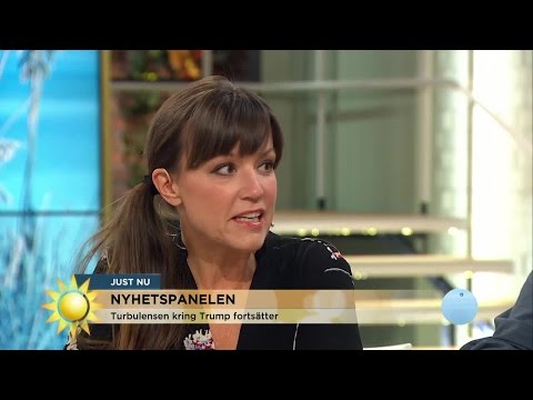 Nyhetspanelen om Trumps framfart: "Börjar närma sig depression" - Nyhetsmorgon (TV4)