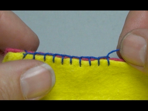 Knopflochstich links