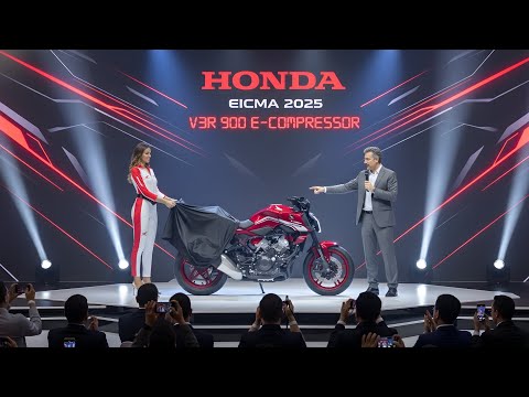 EICMA 2025 : 2026 NEW HONDA V3R E-COMPRESSOR FINALLY REVEALED!! (FEATURES & BENEFITS)