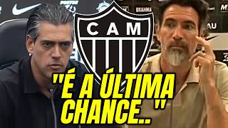 PACIÊNCIA NO LIMITE!! ATITUDE E AVISO DADO NO ATLÉTICO! NOTICIAS DO GALO! NOTICIAS DO ATLETICO!