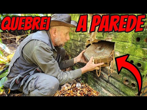 Dona FIRMINA ESCODEU o TESOURO na parede da sua CASA.