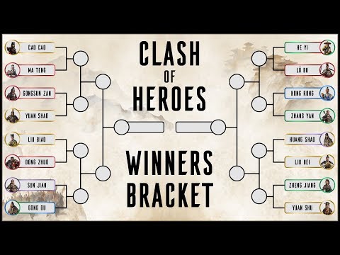 CLASH OF HEROES (Winners Bracket) - Total War: Three Kingdoms Mini Tournament - Part 2 of 3!