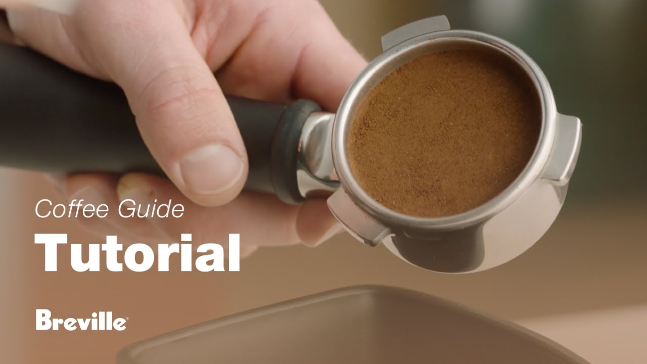 How to tamp and trim the dose