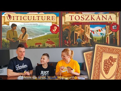 Viticulture társasjáték + Toszkána kiegészítő esszenciális kiadás  3. rész - Nézz fel!