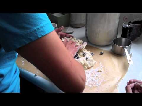 How to Make the Best Blueberry Scones with Lemon Glaze