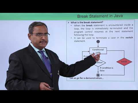 Java Essentials Break statement in java