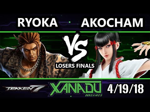 F@X 246 Tekken 7 - Ryoka (Eddy, Steve) Vs. akocham (Kazumi) - T7 Losers Finals