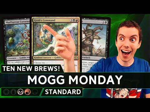 🆕 Ten New Brews! - 👺 Rakdos Goblins 👺 - ⚫🔴 - 🧚‍♂️ Lorwyn Eclipsed 🧚‍♂️