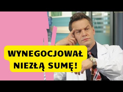 Ile NAPRAWDĘ otrzymuje w "Na dobre i na złe" Michał Żebrowski? TVP sprytnie podeszło do tematu