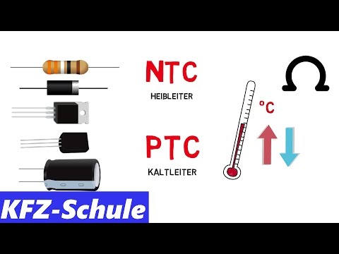 NTC & PTC // Hot thermistor and cold thermistor explanation
