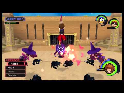 Kingdom Hearts 1 HD English Walkthrough: Hades Cup 40th Seed & Cerberus Boss Battle