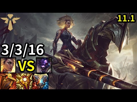 Rell Support vs Alistar - EUW Master | Patch 11.1