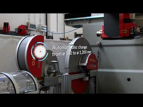 OMAG BLADE 5 5-7 Axis CNC Bridge Saws / Fabrication Centers | Global Equipment Group, LLC. (1)