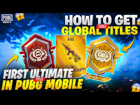 How To Get Ultimate Title in PUBG Mobile | Tips & Tricks To Get Easily Titles | FIREARMS 