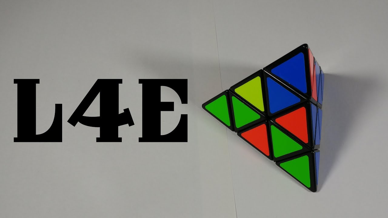 How to Solve a Pyraminx with one Algorithm | Beginner L4E