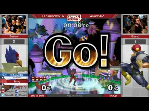 CFL Smackdown 94 Melee - Broasty (Falco) vs Gahtzu (Falcon) - Winners R2