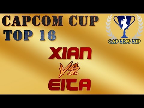 SFV Capcom Cup 2016 TOP 16 - XIAN ( F.A.N.G ) VS EITA ( KEN ) - Street Fighter V 5 cpt