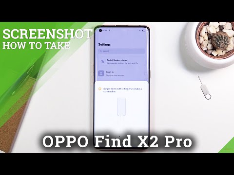 How to Catch Fleeting Content in OPPO Find X2 Pro – Take Screenshot
