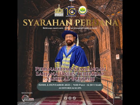 (LIVE) 06-11-2023 Maulana (Dr) Muhammad Asri Yusoff: Peranan Sarjana Hadith Terhadap Shahih Bukhari